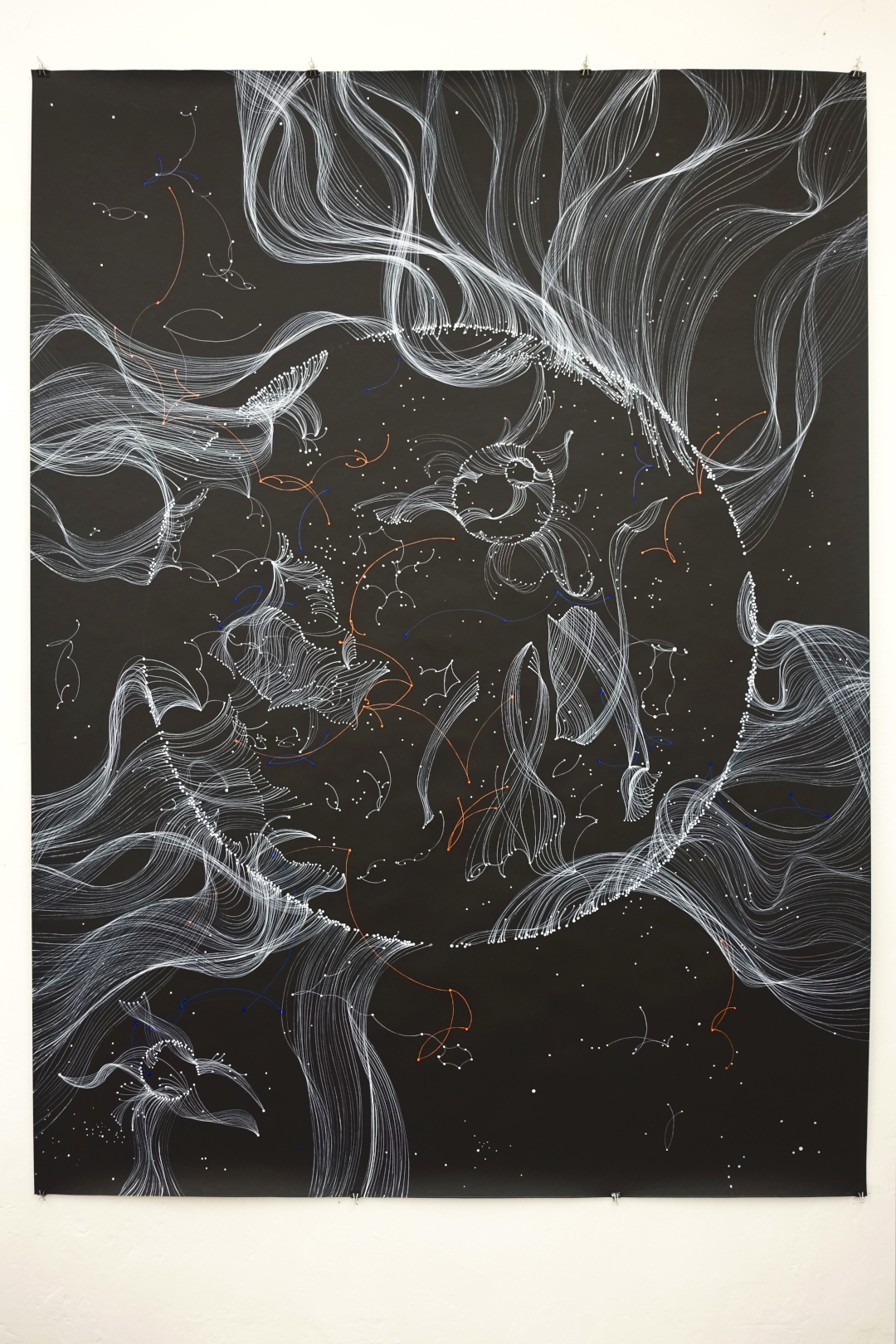 2024_Kreiskosmos 4_2_p200x150cm_klein Museum Schloss Bernburg Luftbild