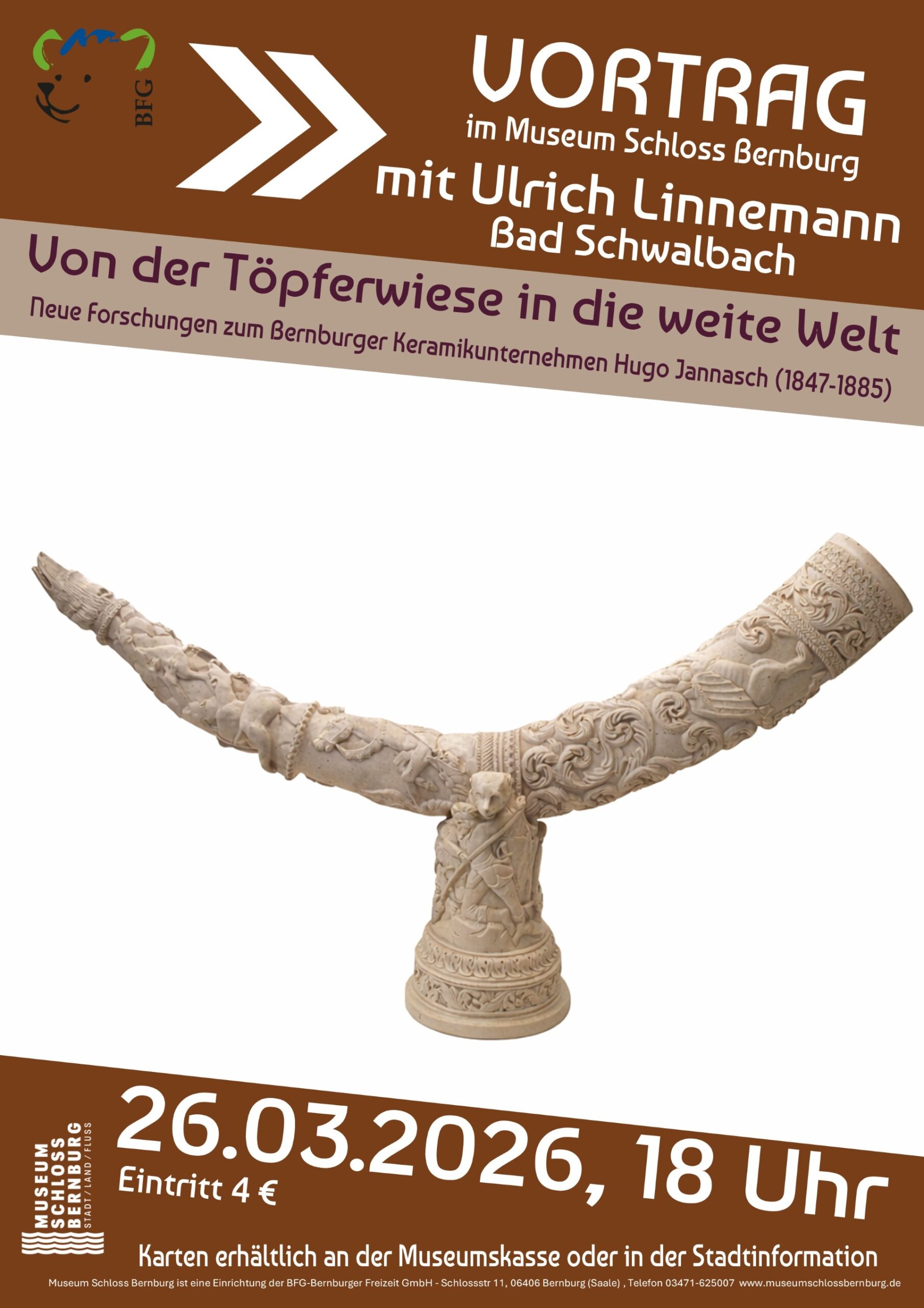 Schlossmodell im Erkerzimmer